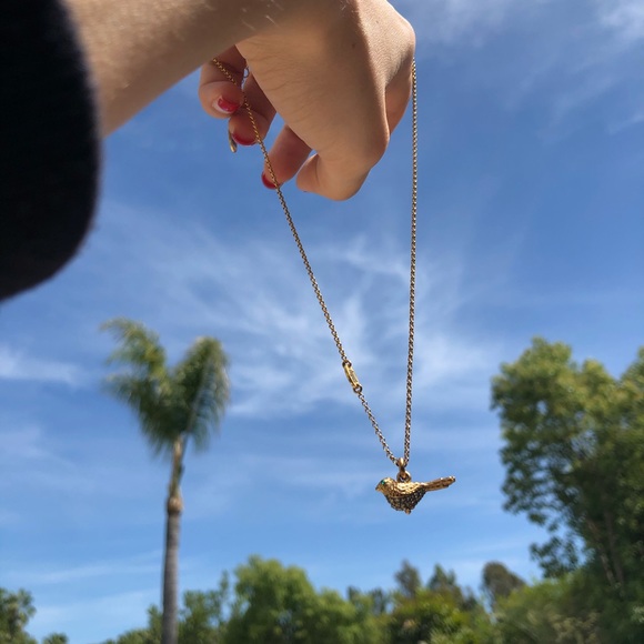 Juicy Couture bird charm necklace - Picture 2 of 4